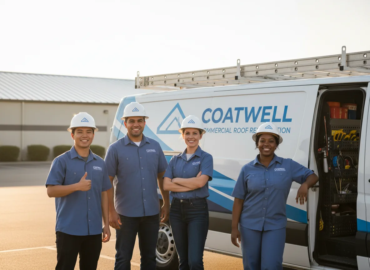 Commercial roof coating company in Como, MS